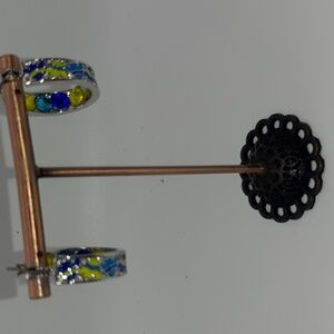 Colorful Hoop Earrings